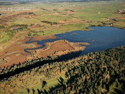 Lac Bouverans, marais Varot (c) EPAGE Haut-Doubs Haute-Loue