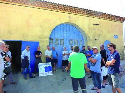 Visite pêcheurs d'Agde à Carro (c) PMCB